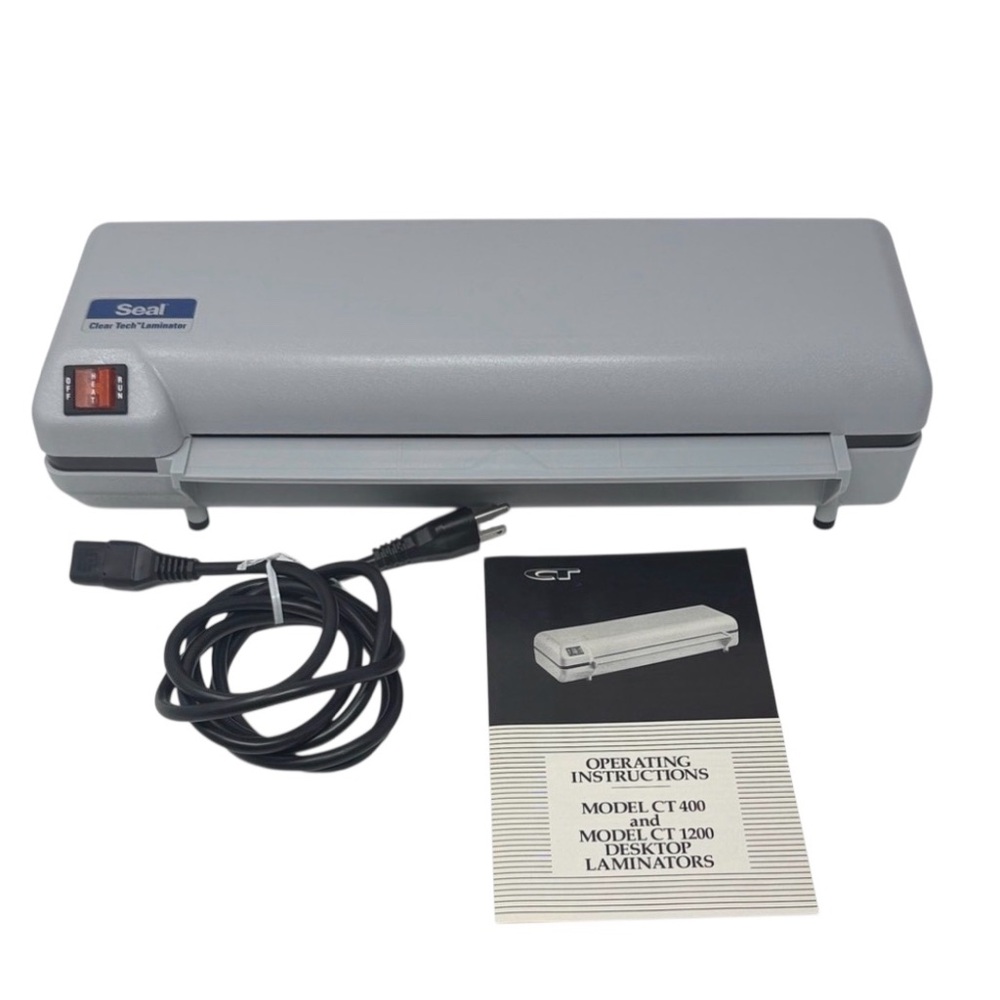 Seal Clear Tech Desktop Laminator Model CT-1200